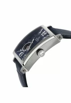 Gevril Men's Avenue of Americas Intravedere 5072-1 Swiss Automatic Blue Dial Genuine Blue Leather Strap 5 Gevril Men's Avenue of Americas Intravedere 5072-1 Swiss Automatic Blue Dial Genuine Blue Leather Strap -Gevril Sales Shop gevril 0262 9399436 2
