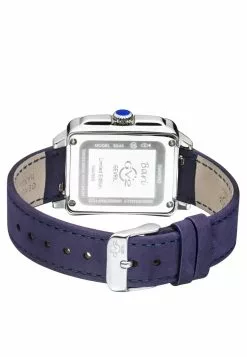 Gevril GV2 Bari Tortoise Women's SS Case Mother Of Pearl Dial Blue Suede Strap Watch -Gevril Sales Shop gevril 0278 9402536 3