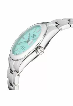 Gevril Men's Automatic West Village Tiffany Green Dial Stainless Steel Bracelet -Gevril Sales Shop gevril 0289 5499436 2