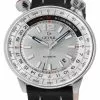 Gevril Men's Wallabout Silver Dial Stainless Steel Watch