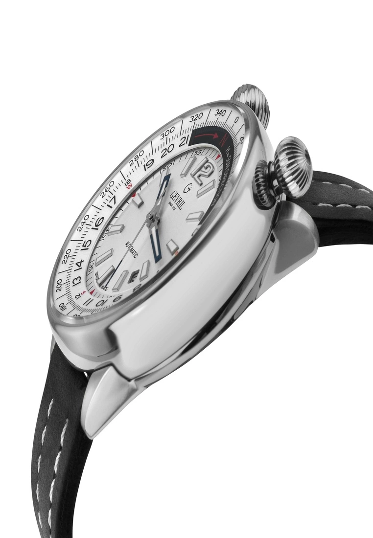 Gevril Men's Wallabout Silver Dial Stainless Steel Watch 3 Gevril Men's Wallabout Silver Dial Stainless Steel Watch - Image 3