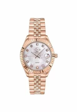 Gevril GV2 Naples 12403 Women's Swiss Quartz Stainless Steel Diamond Date Watch