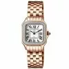 Gevril GV2 Milan Women's 12111B Swiss Quartz Rose Gold Stainless Steel Diamond Watch