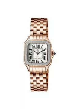 Gevril GV2 Milan Women's 12111B Swiss Quartz Rose Gold Stainless Steel Diamond Watch