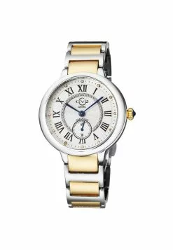 Gevril GV2 Rome Women's 12203B Swiss Quartz Diamond Two-Tone Stainless Steel Watch