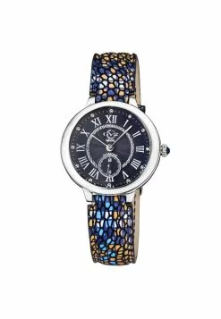 Gevril GV2 Rome Women's Blue Dial Stainless Steel Watch