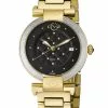 Gevril GV2 Berletta Women's Black Dial YG Watch