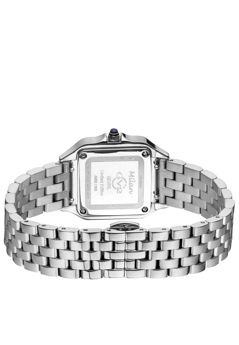 Gevril GV2 Milan Women's Silver Dial Stainless Steel Watch 3 Gevril GV2 Milan Women's Silver Dial Stainless Steel Watch - Image 3
