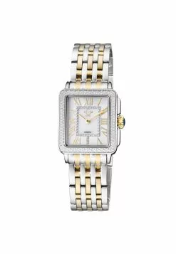 Gevril GV2 Padova Women's Silver MOP Dial Two Toned IPYG Bracelet