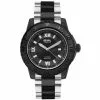 Gevril Men's Seacloud Black Dial Stainless Steel-Black PVD Watch