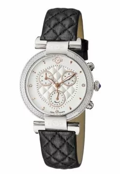 Gevril GV2 Berletta Chrono Women's White Dial Calfskin Leather Watch