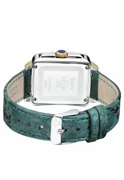 Gevril GV2 Women's Bari Mother of Pearl Dial Two Tone IP RG Case Leather Strap Watch -Gevril Sales Shop gevril 0339 7578436 3