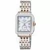 Gevril GV2 Women's Bari Mother of Pearl Dial Two Tone IP Rose Gold/SS Bracelet Watch