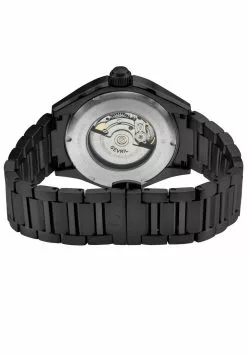 Gevril Men's Ascari Automatic Watch SS Case, Top ring in Black Forged Carbon, Stainless Steel IPBK Bracelet 5 Gevril Men's Ascari Automatic Watch SS Case, Top ring in Black Forged Carbon, Stainless Steel IPBK Bracelet -Gevril Sales Shop gevril 0341 5358436 3