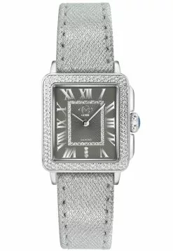 Gevril GV2 Padova Women's Black Dial Stainless Steel Watch