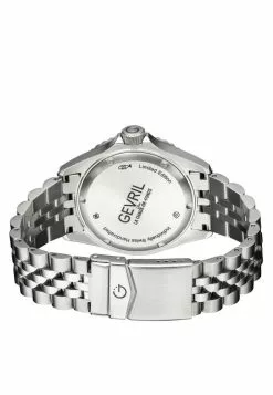 Gevril Men's Wall Street BLK Dial BLK Ceramic Bezel Stainless Steel Bracelet 6 Gevril Men's Wall Street BLK Dial BLK Ceramic Bezel Stainless Steel Bracelet -Gevril Sales Shop gevril 0342 8181536 3