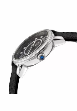 Gevril GV2 Womens Marsala 9861 Swiss Quartz Diamond Black Leather Watch -Gevril Sales Shop gevril 0342 9678436 3