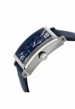 Gevril Men's Avenue of America's Stainless Steel Blue dial, Genuine Blue Leather Band 4 Gevril Men's Avenue of America's Stainless Steel Blue dial, Genuine Blue Leather Band -Gevril Sales Shop gevril 0343 7458436 2
