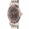 Gevril GV2 Women's Marsala Tortoise Brown Mother Of Pearl Dial Two Tone SS/IP RG Bracelet Watch