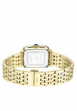 Gevril GV2 Women's Padova 12307B Swiss Quartz Mother of Pearl Diamond Yellow Gold Stainless Steel Watch -Gevril Sales Shop gevril 0347 3958436 3