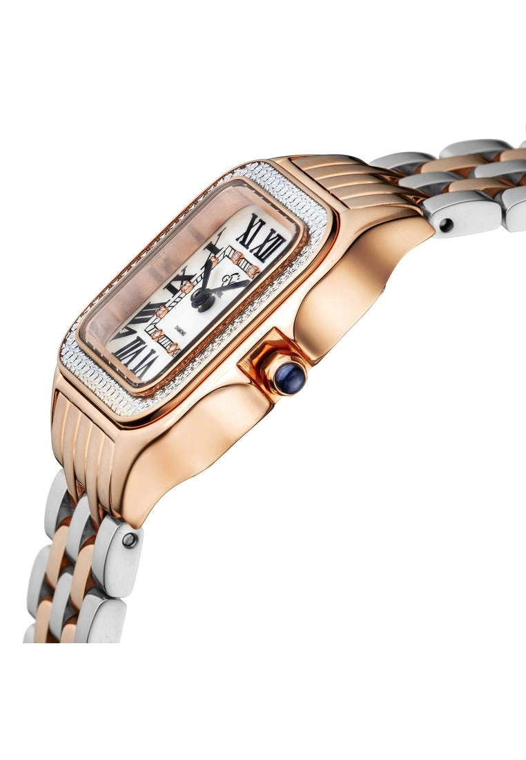 Gevril GV2 Milan Women's 12114B Swiss Quartz Two Tone Stainless Steel Diamond Watch 2 Gevril GV2 Milan Women's 12114B Swiss Quartz Two Tone Stainless Steel Diamond Watch - Image 2