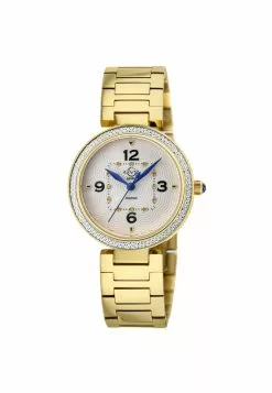 Gevril GV2 Women's Piemonte IPYG Case, White dial, Diamond Watch