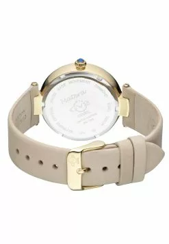Gevril GV2 Matera Women's Swiss Quartz White Mother of Pearl Dial Ecru Suede Strap Diamond Watch -Gevril Sales Shop gevril 0354 7198436 3