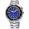 Gevril GV2 Squalo Men's 42401 Swiss Automatic Blue Dial Stainless Steel Luminous Date Watch