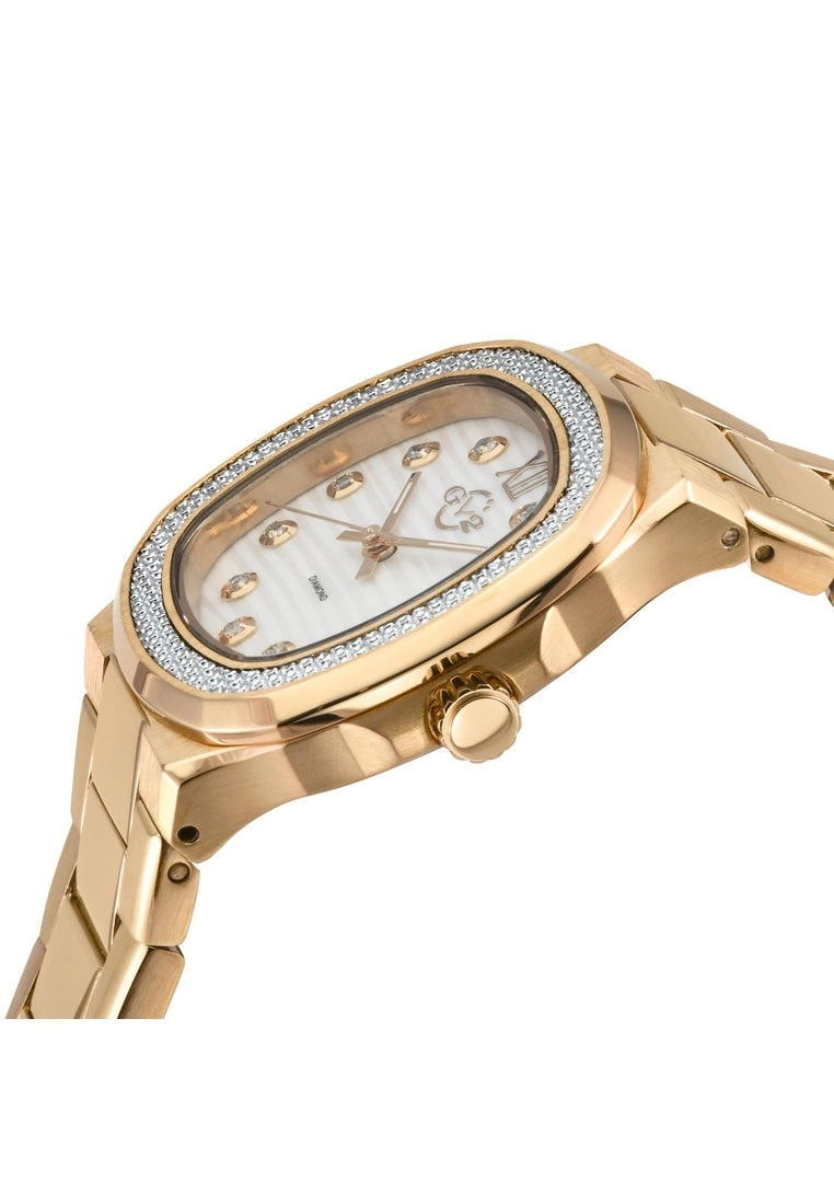Gevril GV2 Potente Lady White MOP dial, 316L Stainless Steel IPRG Diamond Bracelet Watch 2 Gevril GV2 Potente Lady White MOP dial, 316L Stainless Steel IPRG Diamond Bracelet Watch - Image 2