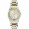 Gevril GV2 Palmanova Women's Silver Dial two tone yellow gold watch