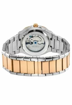 Gevril GV2 Automatic Men's Potente Burgundy Dial 316L Stainless Steel Two toned IPRG Bracelet Watch 5 Gevril GV2 Automatic Men's Potente Burgundy Dial 316L Stainless Steel Two toned IPRG Bracelet Watch -Gevril Sales Shop gevril 0358 2968436 3