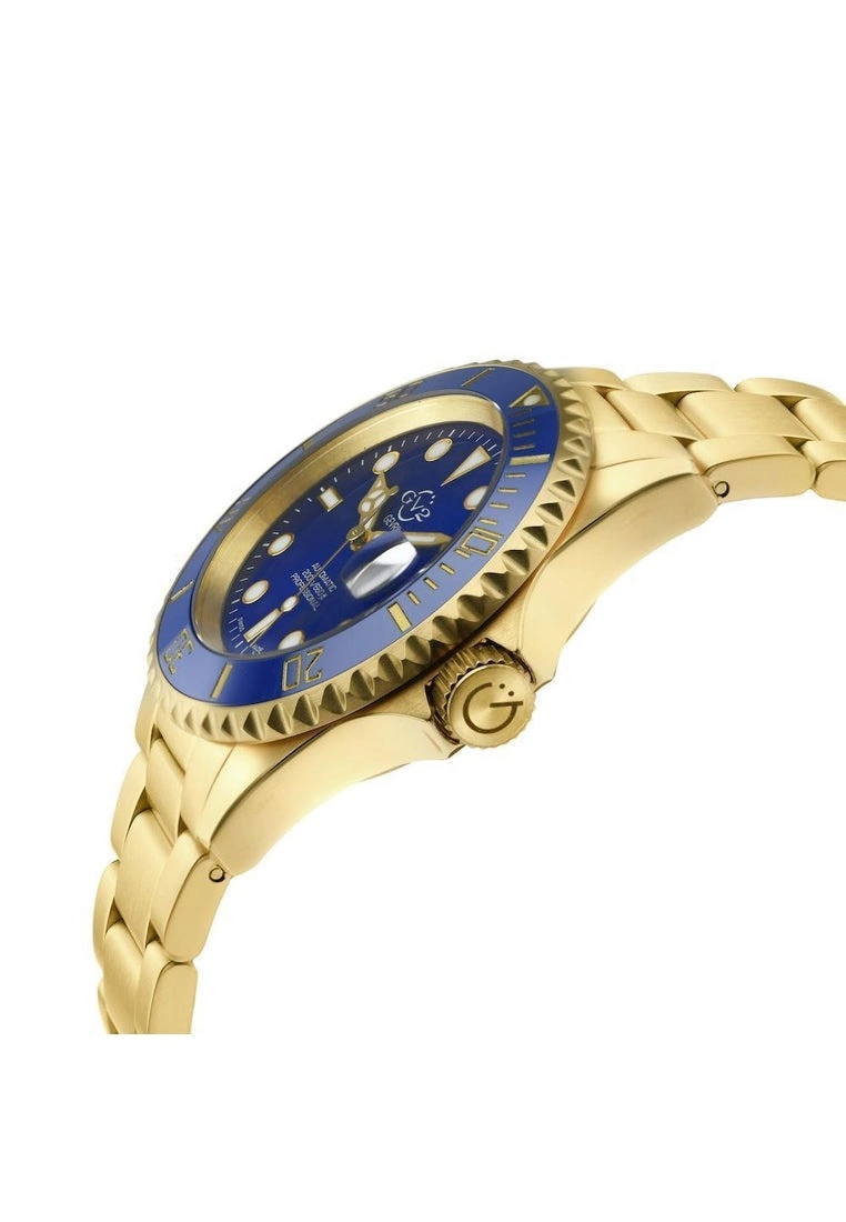 Gevril GV2 Men's Liguria Blue Dial Gold Bracelet Watch 2 Gevril GV2 Men's Liguria Blue Dial Gold Bracelet Watch - Image 2