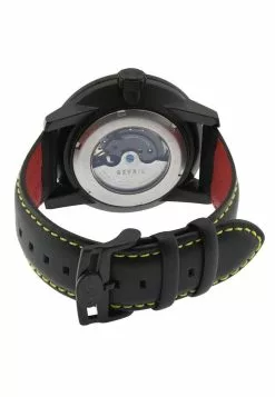 Gevril GV2 Motorcycle 1315 Swiss Automatic Mechanical Mens Black Leather Watch -Gevril Sales Shop gevril 0364 4298436 3