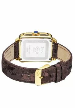 Gevril GV2 Women's Bari Mother of Pearl Dial IP YG Case Leather Strap Watch -Gevril Sales Shop gevril 0366 4578436 3