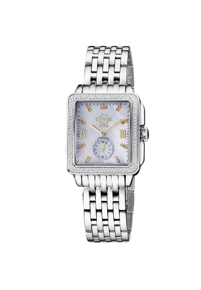 Gevril GV2 Women's Bari Mother of Pearl Dial Stainless Steel Bracelet Watch 1 Gevril GV2 Women's Bari Mother of Pearl Dial Stainless Steel Bracelet Watch