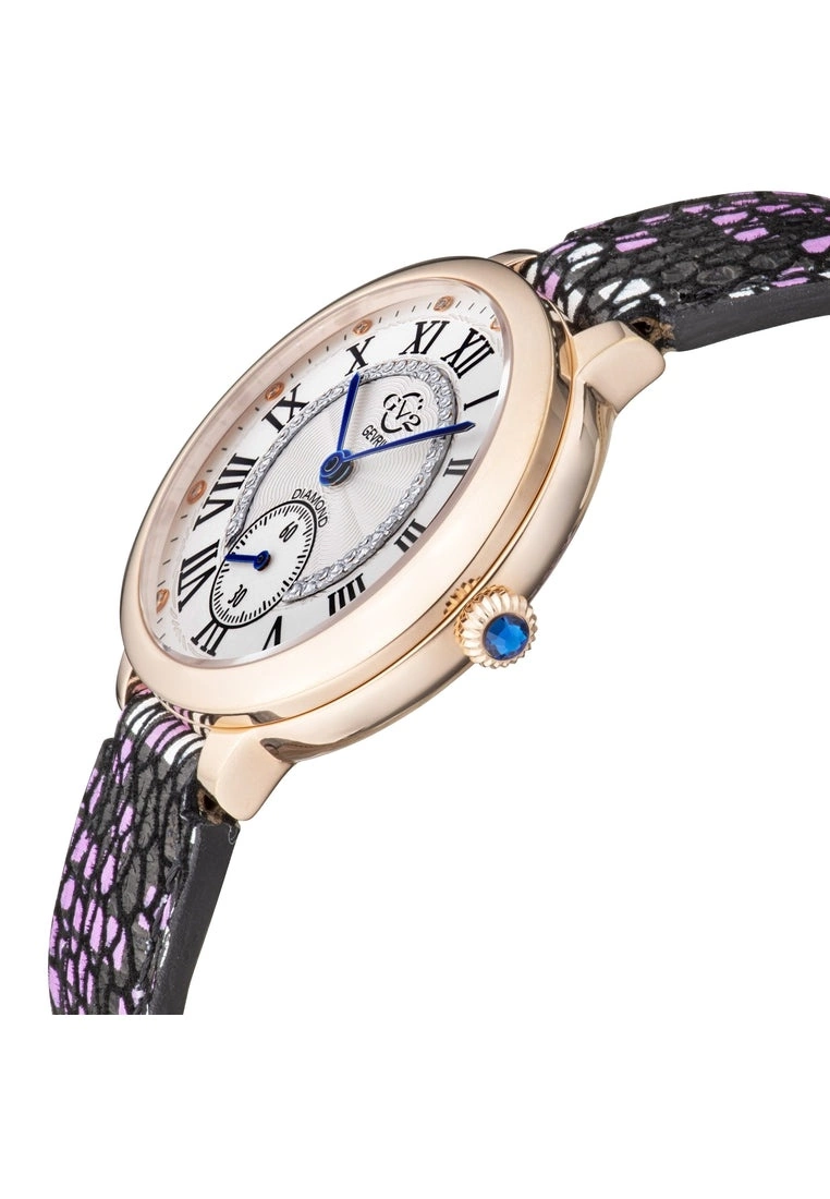 Gevril GV2 Rome Women's Silver Dial RG Watch 2 Gevril GV2 Rome Women's Silver Dial RG Watch - Image 2