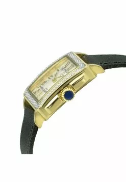 Gevril GV2 Padova 12303 Women's Swiss Quartz Black Leather Diamond Watch -Gevril Sales Shop gevril 0384 6638436 3