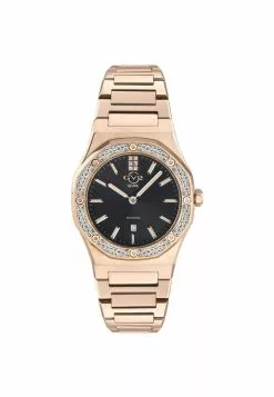 Gevril GV2 Palmanova Women's Black Dial rose gold watch