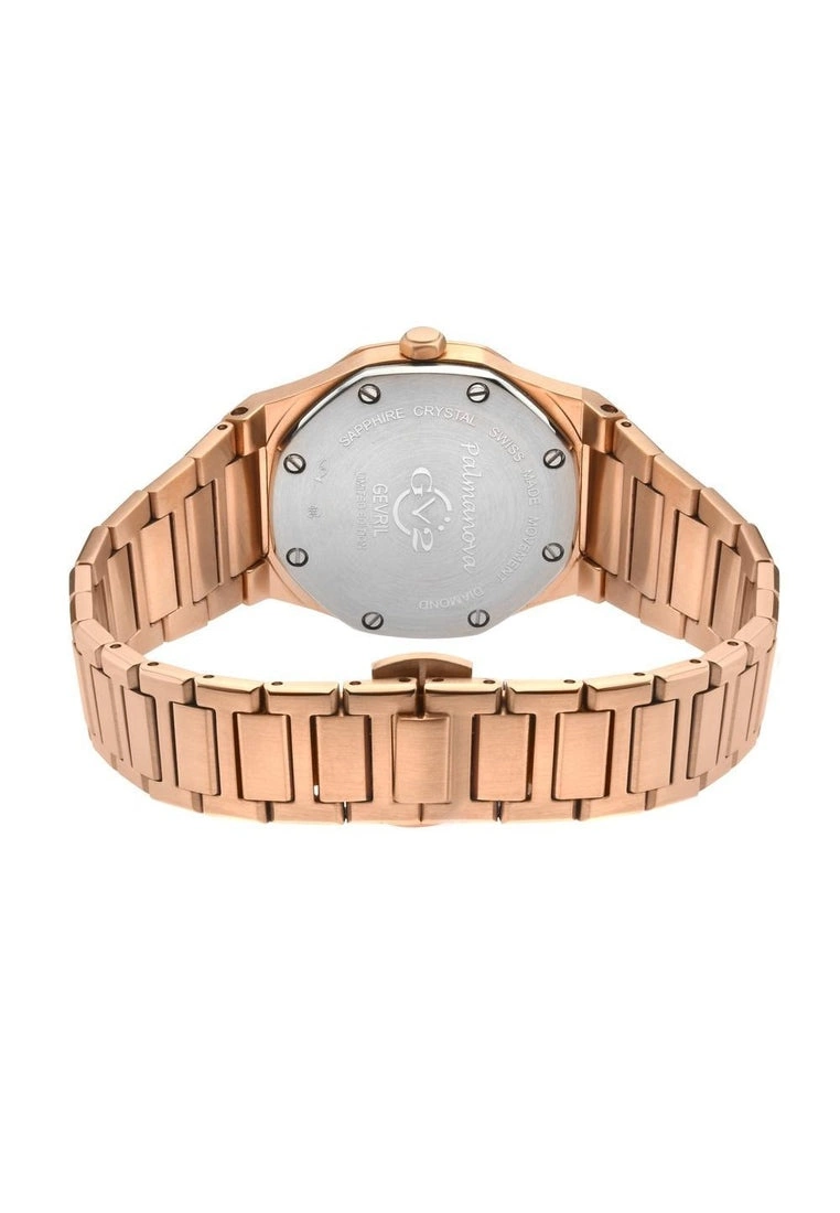 Gevril GV2 Palmanova Women's Black Dial rose gold watch 3 Gevril GV2 Palmanova Women's Black Dial rose gold watch - Image 3