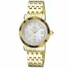 Gevril GV2 Women's Marsala Tortoise Mother Of Pearl Dial IP YG Bracelet Watch