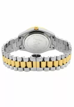 Gevril GV2 Women's Turin Diamond, Chocolate Brown MOP Dial, Two toned IPYG Stainless Steel Watch 5 Gevril GV2 Women's Turin Diamond, Chocolate Brown MOP Dial, Two toned IPYG Stainless Steel Watch -Gevril Sales Shop gevril 0393 9168436 3