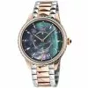 Gevril GV2 Siena Womens Blue MOP Dial Two Tone Rose Bracelet Watch