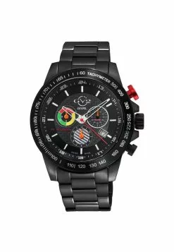 Gevril GV2 Men's Scuderia Black Dial Chronograph Date Watch