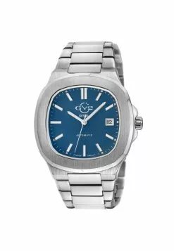 Gevril GV2 Automatic Men's Potente Blue Dial 316L Stainless Steel Bracelet Watch