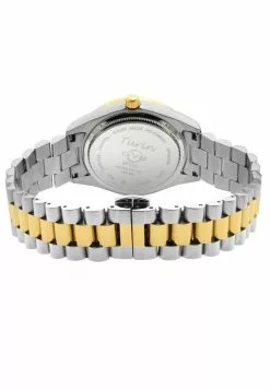 Gevril GV2 Women's Turin Diamond, Green MOP Dial, Two toned IPYG Stainless Steel Watch -Gevril Sales Shop gevril 0400 5168436 3