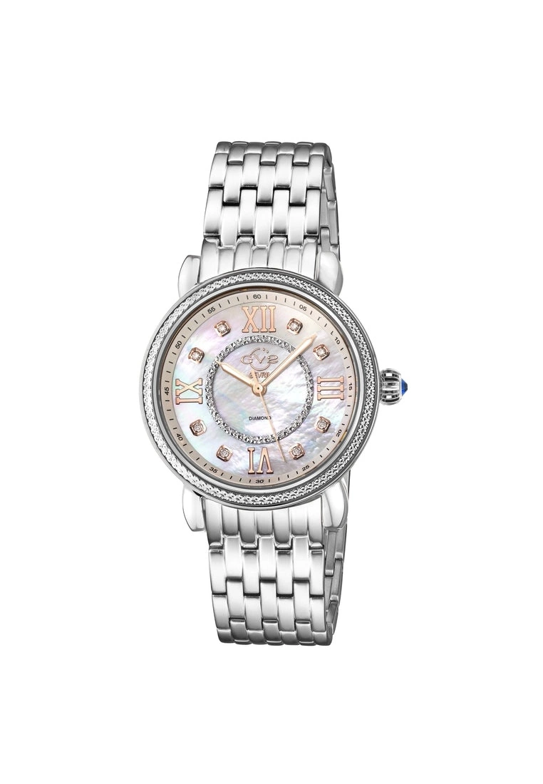 Gevril GV2 Womens Marsala 9860B Swiss Quartz Diamond Stainless Steel Watch 1 Gevril GV2 Womens Marsala 9860B Swiss Quartz Diamond Stainless Steel Watch