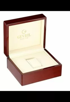 Gevril Men's Avenue of Americas Serenade Silver Dial Leather Watch -Gevril Sales Shop gevril 0401 8538436 4