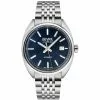 Gevril Five Points Men's 48701 Swiss Made Automatic Sellita SW200 Stainless Steel Luminous Date Watch