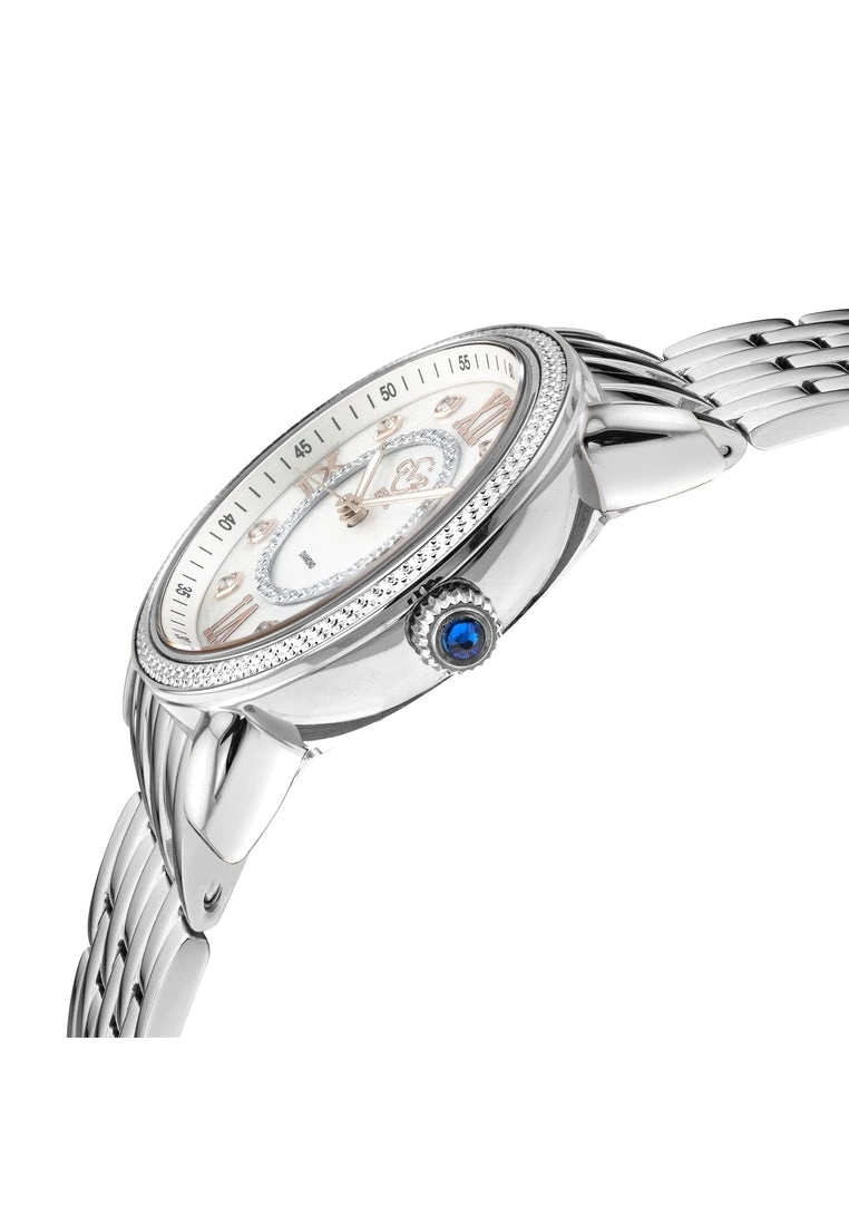Gevril GV2 Womens Marsala 9860B Swiss Quartz Diamond Stainless Steel Watch 2 Gevril GV2 Womens Marsala 9860B Swiss Quartz Diamond Stainless Steel Watch - Image 2