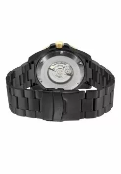 Gevril Men's Canal Street 316L Stainless Steel Case, Black, 316L Stainless Steel SS/IPBK Bracelet. -Gevril Sales Shop gevril 0403 7668436 3